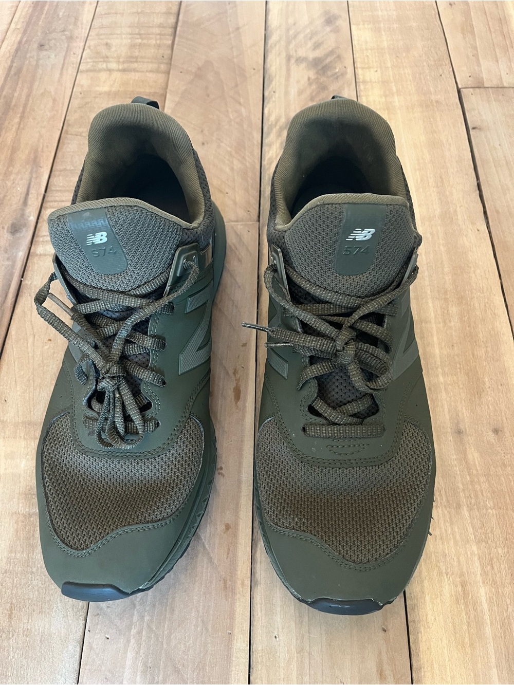 New Balance Men's 574 Sport Olive Men’s Size 13 Athletic Shoes (MS574SCJ)